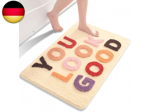 Qjhomo beige badezimmerteppich - qjhomo,