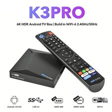 2026 WE2USAT K3 Pro TV Box 6K
