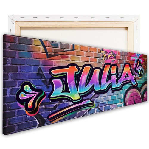 P90 leinwandbild graffiti - leinwandbild,
