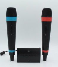 Sony Playstation Singstar Wireless Mikrofone mit Empfänger PS3 / PS4