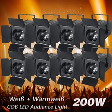 8X 200W COB LED Par