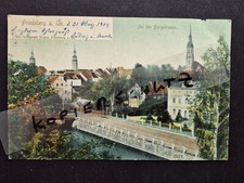 c0763 FRIEDEBERG Queis Neumark Ostbrandenburg - An der Burgstraße