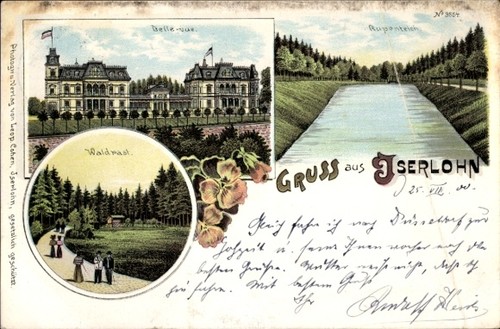 Litho iserlohn märkischen - im,