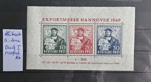 Bizone block postfrisch - bizone, 1