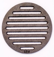 Premiumqualität Ø 18cm Rundrost Gussrost Ofenrost Kaminrost Ascherost Feuerrost