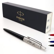 Personalisierter Parker Jotter Kugelschreiber + Geschenkbox, Präzise Lasergravur