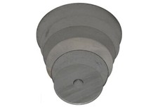 Eisenscheibe Rundscheibe Scheibe Ø 50 - 98 mm für Rohr M10x1 Eisen Rohling