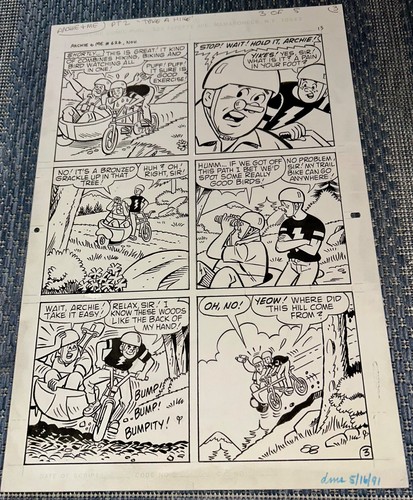 Original comic art - original,