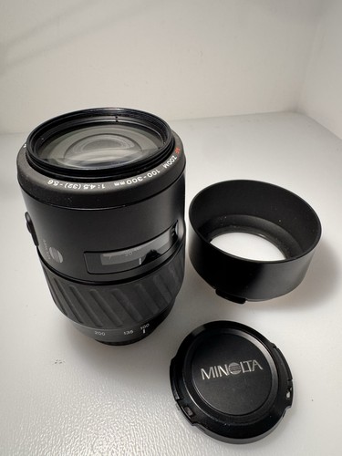 Minolta 100 300mm - minolta, f4.5