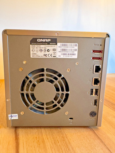 Qnap 412 bay nas - ts-412, /
