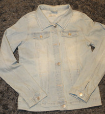 Pocopiano ღღ 2x Jeansjacke Gr. 164 ღღ hellblau ღღ TOP Zustand ღღ Zwillinge