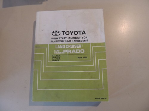 1996 werkstatthandbuch toyota - 1996,