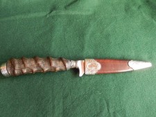 Jagdmesser  mit Lederscheide