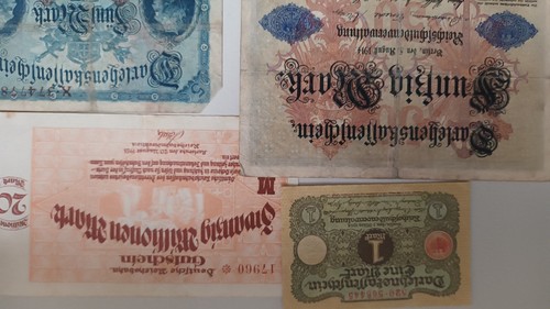 Geldscheine deutsches reich - deutsches,