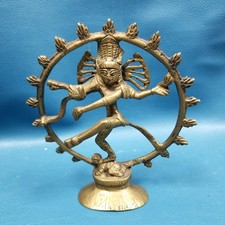 Vintage 5.75" Tall Brass Hindu