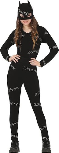 Schwarze super hero katze - schwarze,
