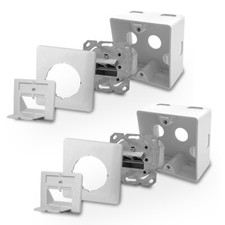 2x Netzwerk Dose Cat6a