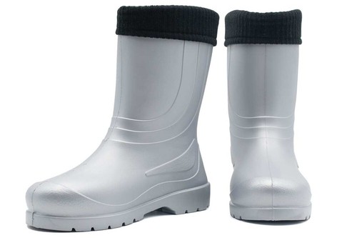 Damen silber stiefel thermo - damen,
