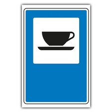 Kaffee Pause Schild Hinweis