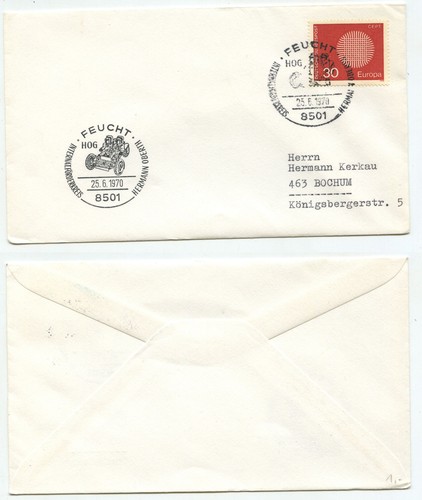 08715 sonderstempel feucht - -, sonderstempel: