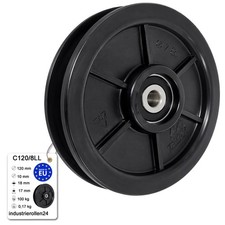 Seilrolle 120mm mit Kugellager