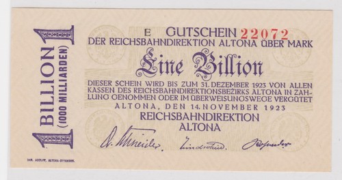 Billion mark banknote - billion,