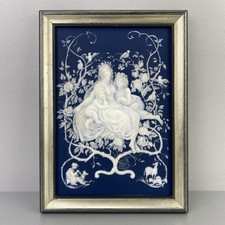 Dekoratives Wandrelief "Harmonie" von Villeroy & Boch, Mettlach, 1980, LIMITIERT