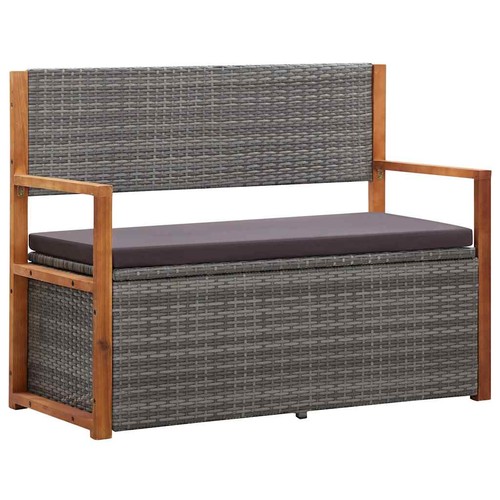 Akazie massiv bank 115cm - bank, poly