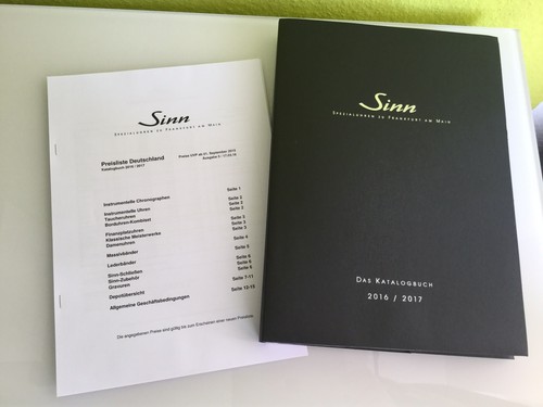 Sinn katalog 2016 2017 - sinn, 2016/2017
