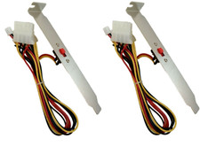 2x PC Computer SlotBlende Slot