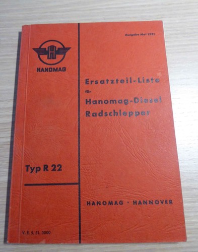 Hanomag radschlepper typ - radschlepper, r22