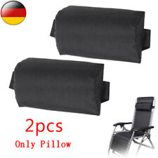 2 x Kopfstütze Kissen Kopfkissen Für Garten Sonnenliege Liegestuhl Nackenkissen