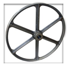 Sägebandlaufrad unten für