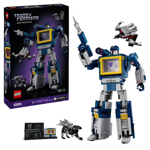 Lego icons 10358 - icons, transformers