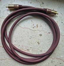 Oehlbach NF SUB interkonnect Audio Kabel Cinch. Ca.2m, braun, vergoldet