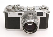 Nikon Nippon Kogaku Tokyo Nikon S2 Rangefinder Kamera mit Nikkor-S·C 1,4/5 cm