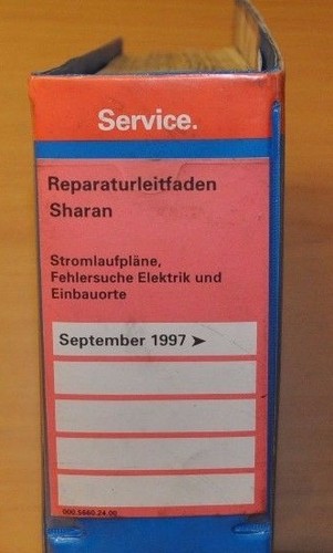 Sharan 1996 stromlaufpläne - 1996,