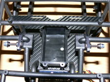 Vordere Carbon Zwischenplatte für Axial Wraith CNC gefertigt mit Aussparungen