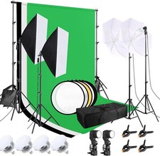 Fotostudio schirm set - fotostudio,
