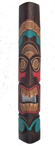 Tiki maske 100cm hawaii - maske,