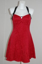 GR. 38 - Kleid rot-schwarz