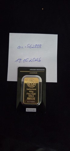 Argor heraeus goldbarren 100g - argor-heraeus,