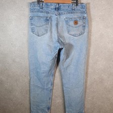 Vintage carhartt denim jeans - vintage,