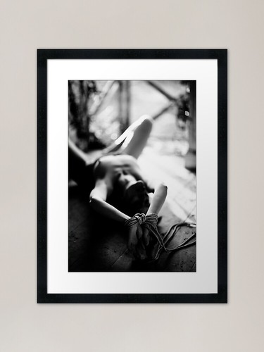 Doorway bondage gerahmter - bondage,