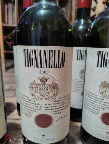 Leere tignanello fllaschen - 6,