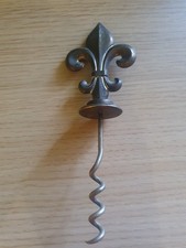 Schöner Korkenzieher französische Lilie Tire-bouchon Corkscrew