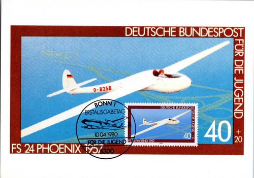 Brd 1980 maximumkarte für - 1980,