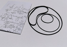 Riemensatz f PHILIPS N-1502 N-1512 VCR Video Cassette Recorder Courroie Belt-Set