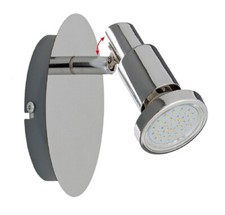 1-flammige Deckenleuchte Chrom