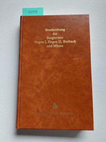 Beschreibung der bergreviere - beschreibung,